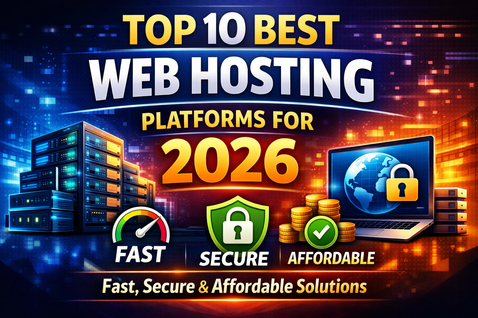Top 10 Best Web Hosting Platforms for 2026